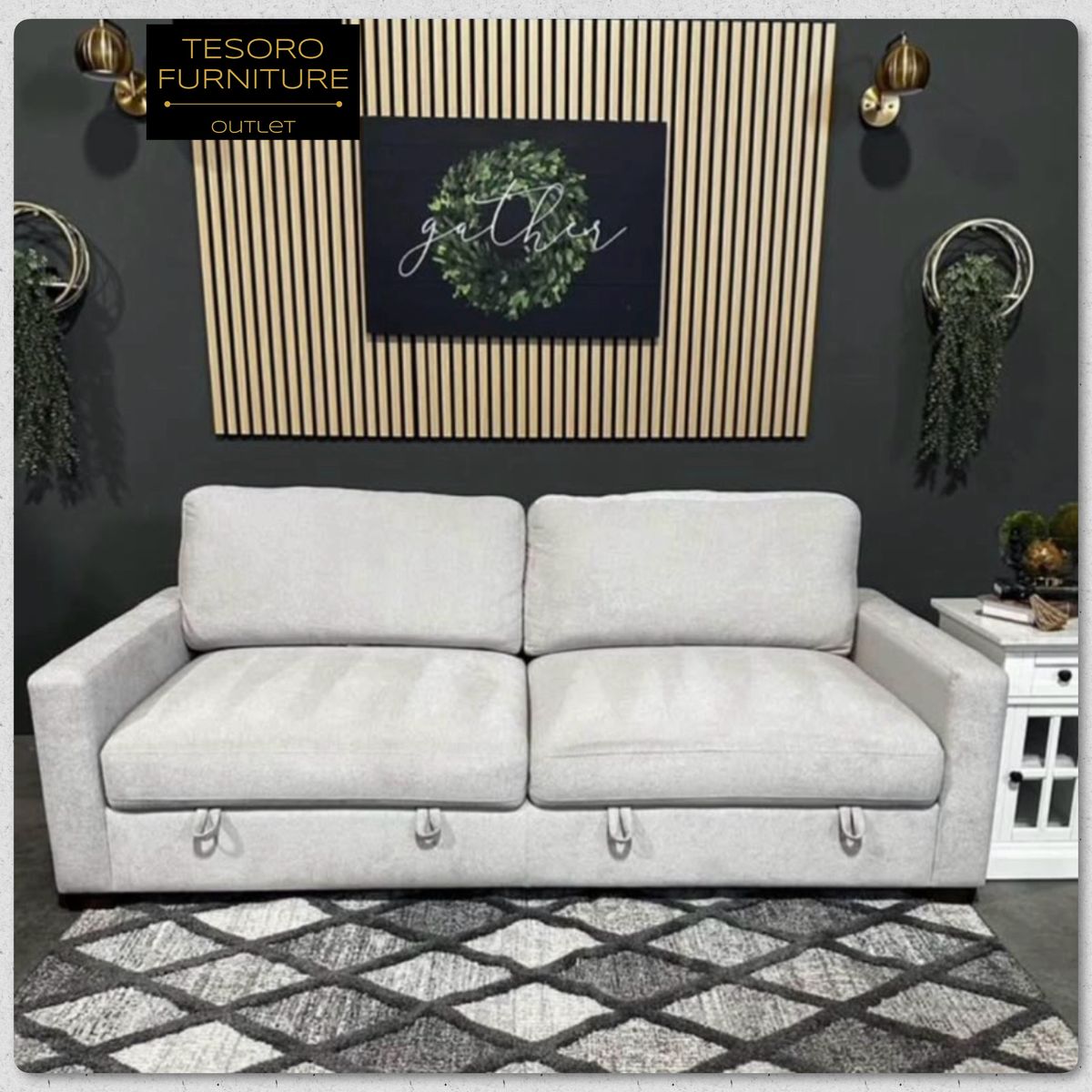 LAMBERT SOFA WITH STORAGE AMAZING DEAL