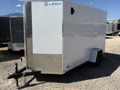6x12 Look ST DLX Enclosed Cargo Trailer - 6'6" Interior - 3.5K GVWR - .080 PolyCor