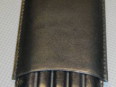 Real leather black