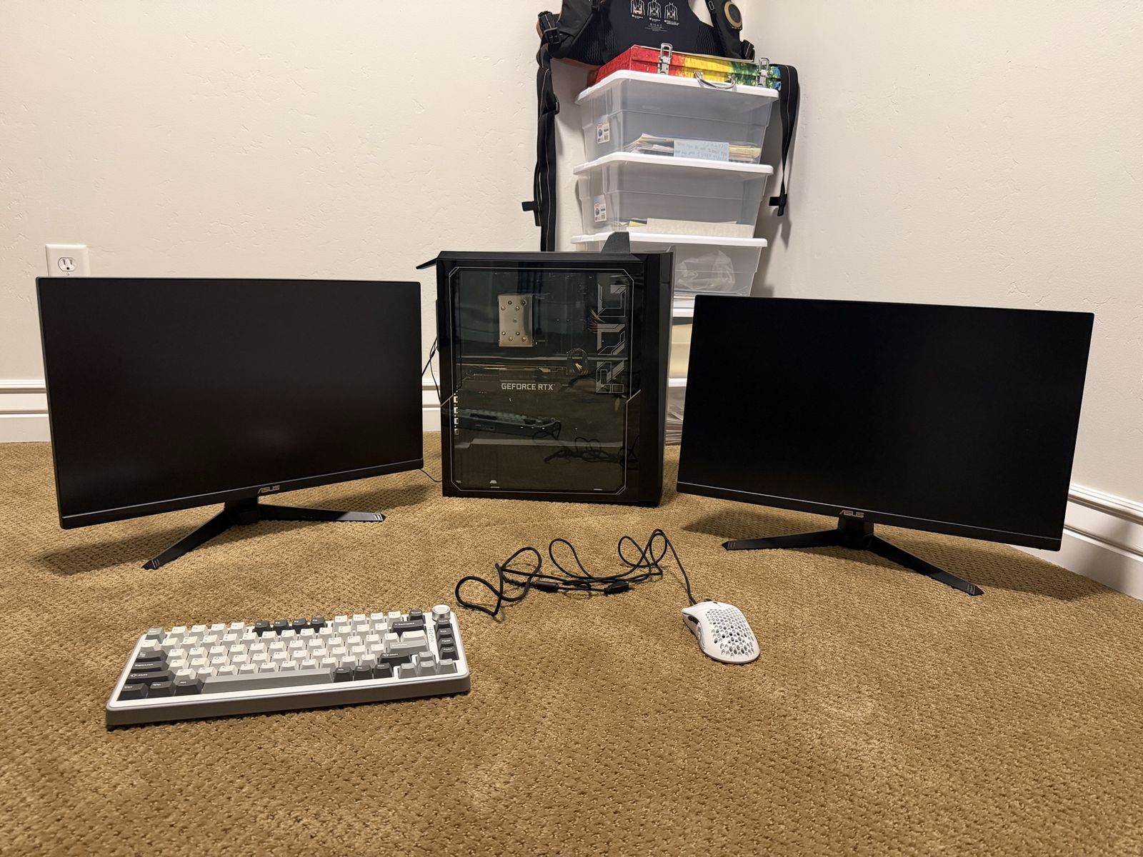 Full PC gaming setup