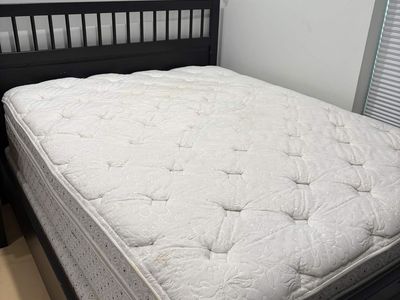 Bed + Frame for sale