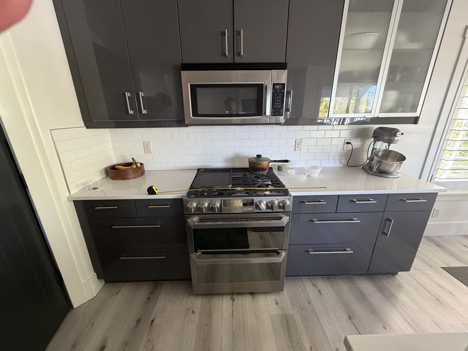 Kitchen cabinets and countertops