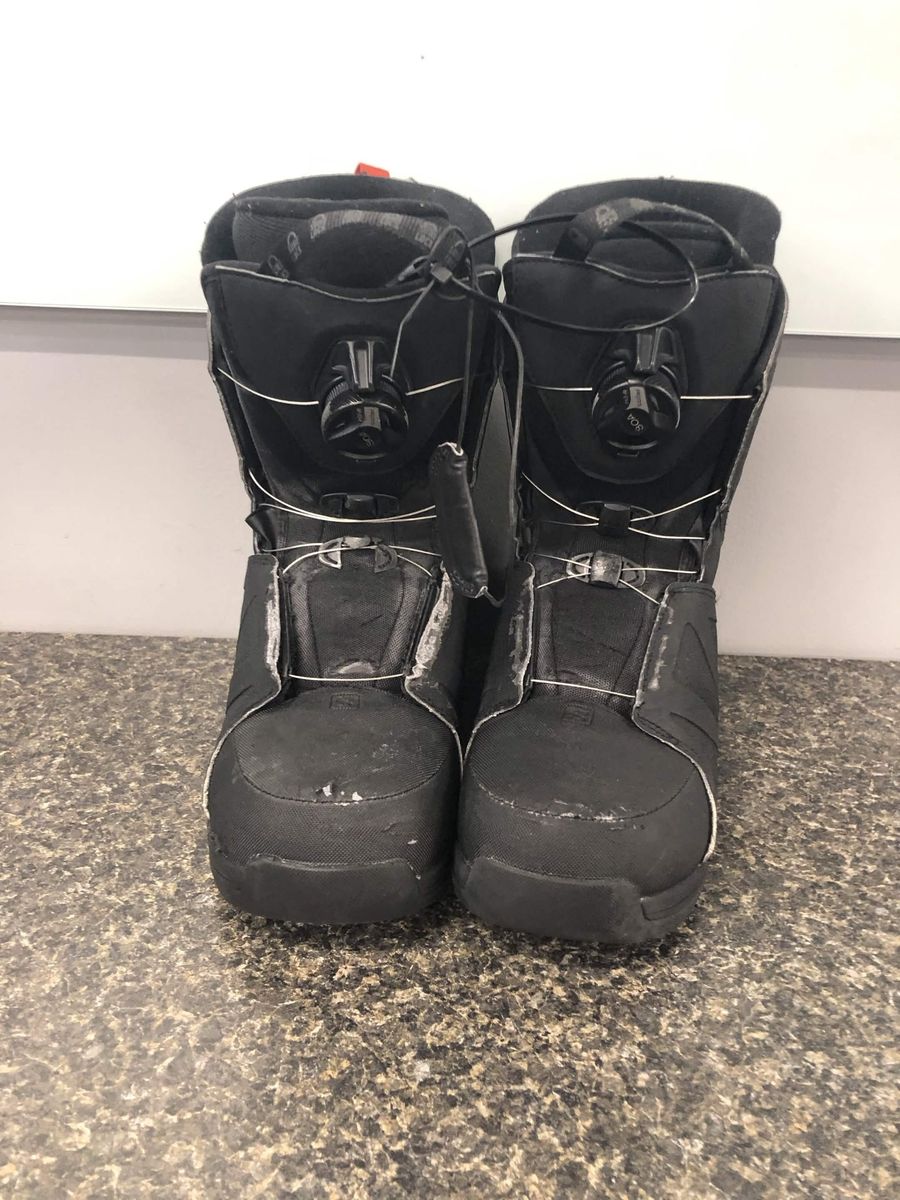 Used Salomon Faction Boa Snowboard Boots - 26.0
