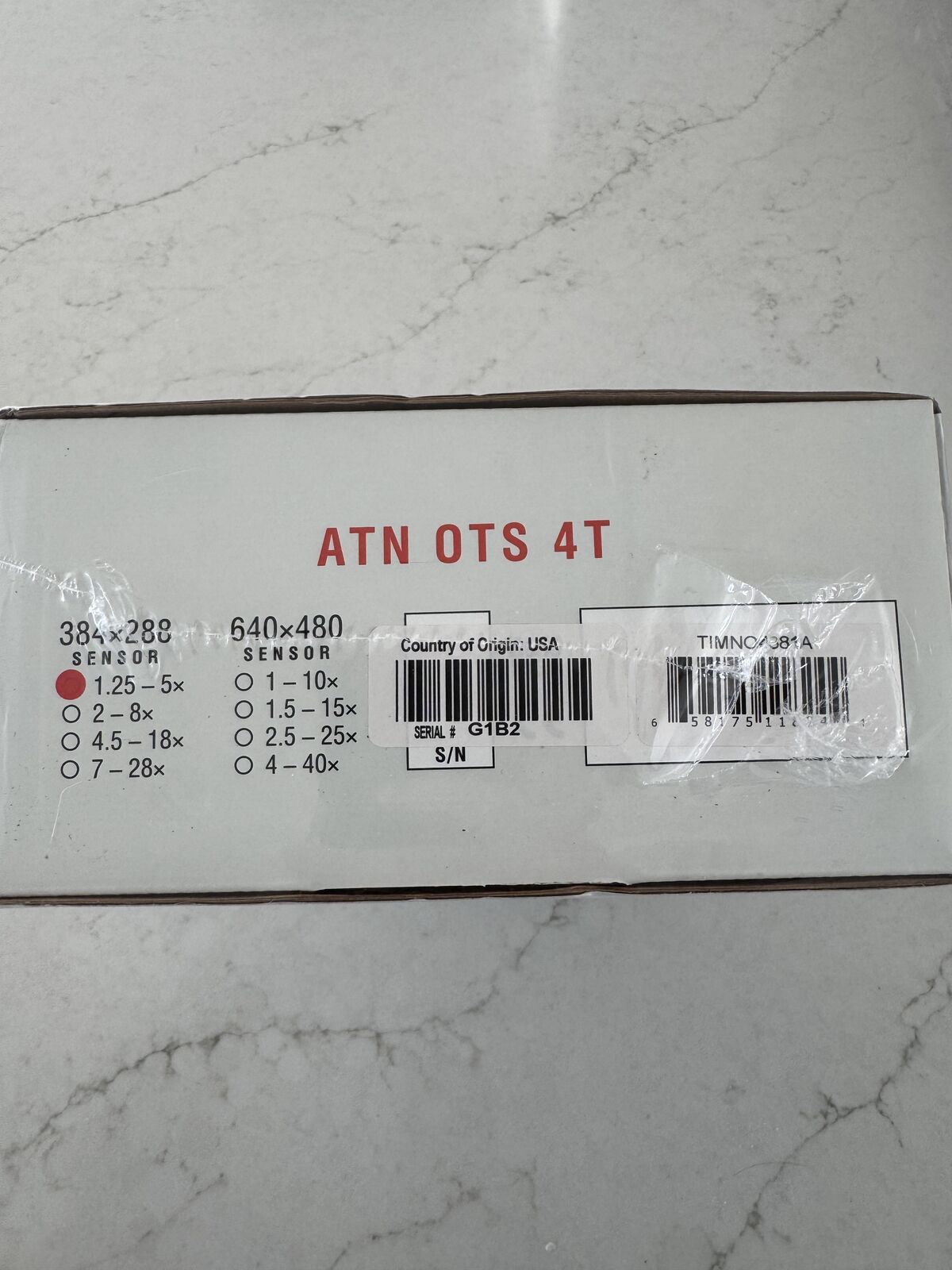 ATN OTS 4T 1.25-5X 384x288