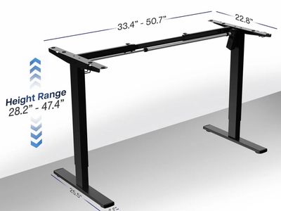 New Vivo Electric Standing Desk Frame