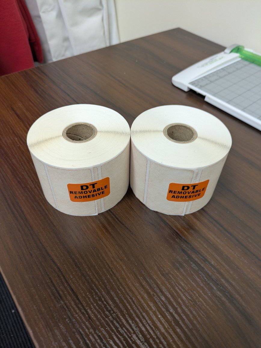 2.5"x1.5" Direct Thermal White Label