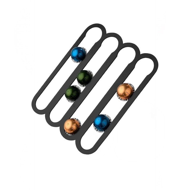 Nespresso Pods Under the Cabinet / Wall Organizer