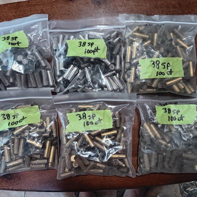 .38 special brass for reloading
