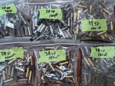 .38 special brass for reloading