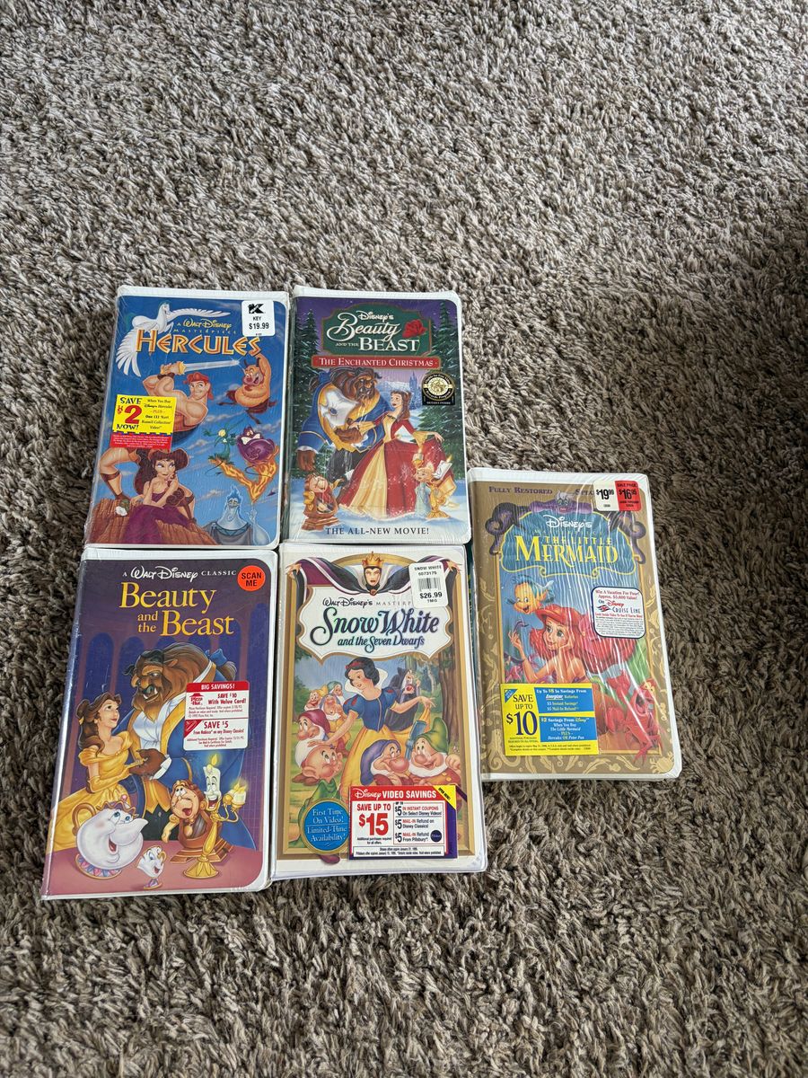 Disney VHS and more