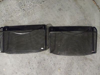magnetic shelf buckets