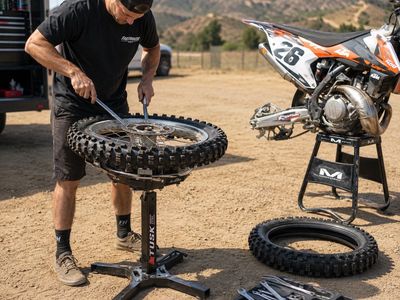 Dirt Bike and E-bike tire changes