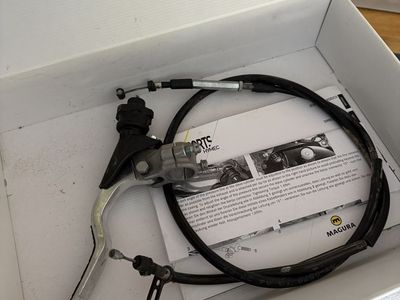 Clutch lever, assembly and cable for 2016 Honda 450 R CRF