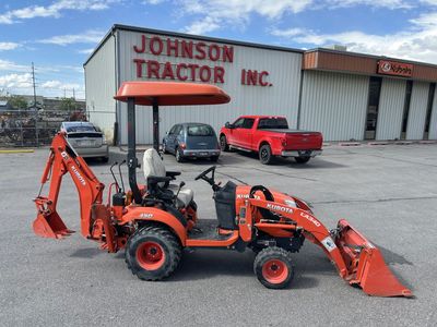 Kubota BX23S Tractor Loader Backhoe with Canopy