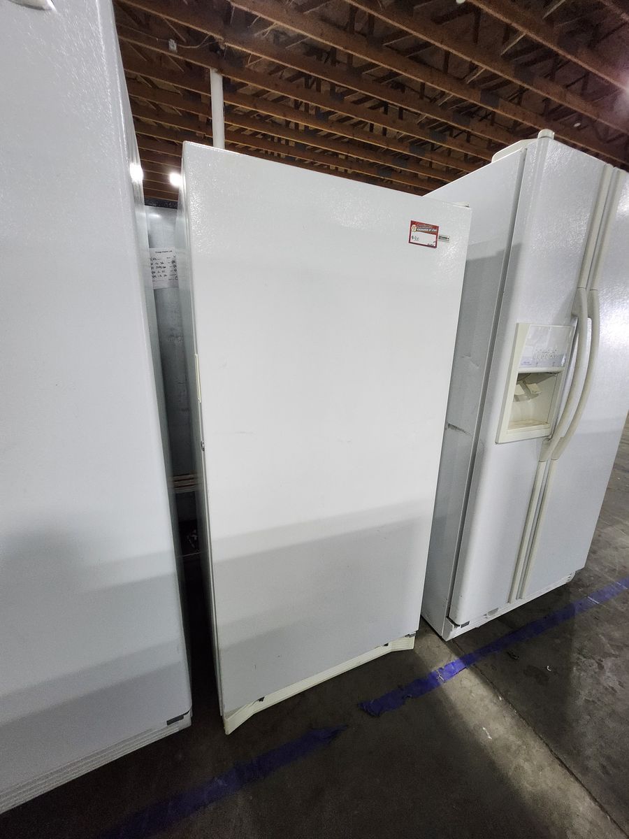 Kenmore White Upright Freezer Used Appliance