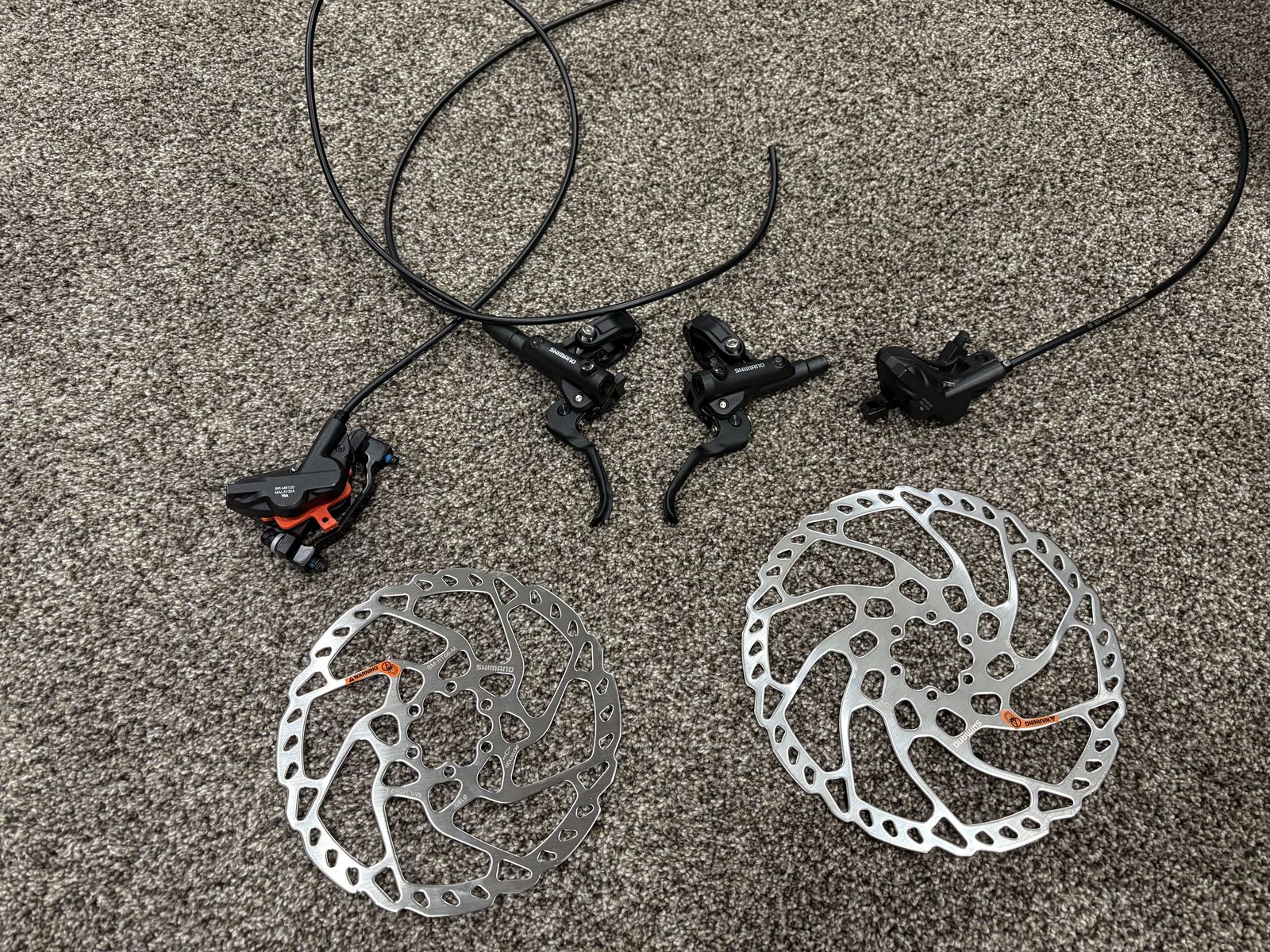 New Shimano Brakes/Rotors