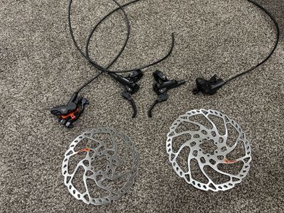 New Shimano Brakes/Rotors