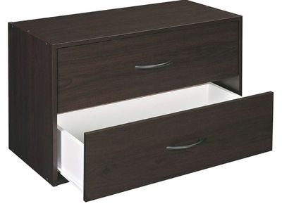 Wood Stackable Organizer Cabinet Drawer Dresser