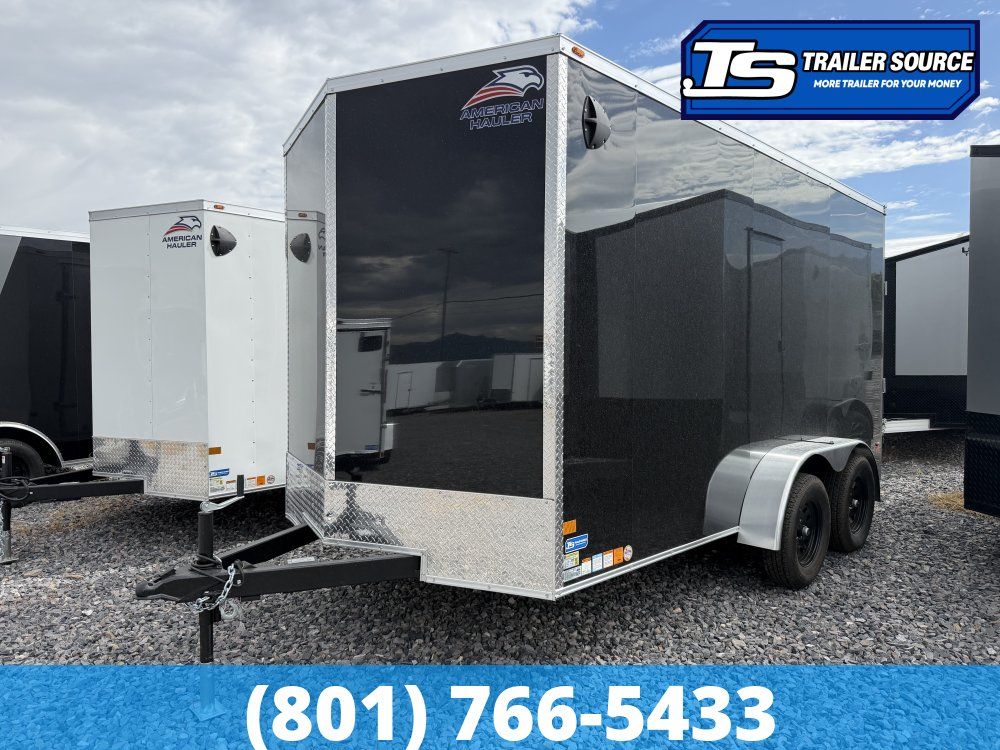 7x14 American Hauler Arrow Deluxe Enclosed Cargo Trailer - 7'0" Interior - 7K GVWR - .080 PolyCor