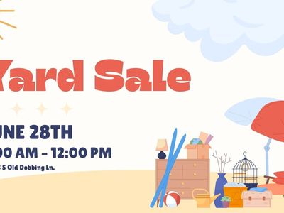 Draper Yard Sale 8-12pm