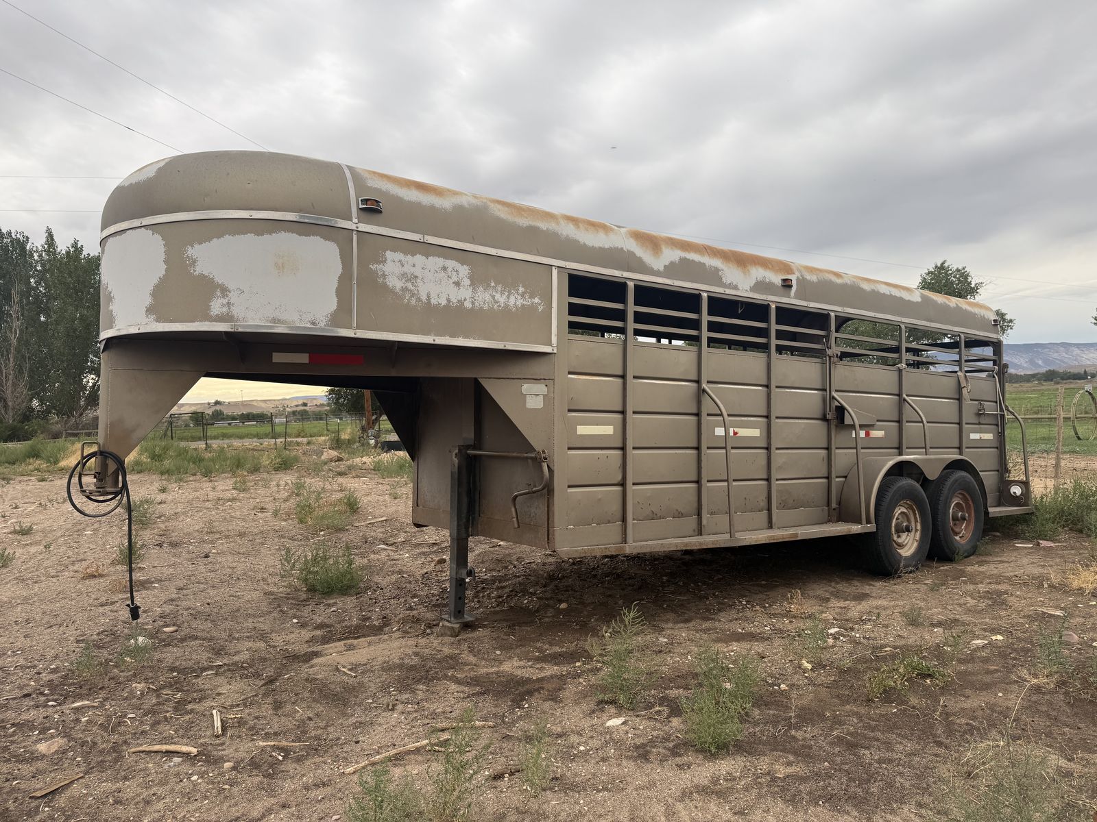 18 Ft Horse/Stock Trailer for sale