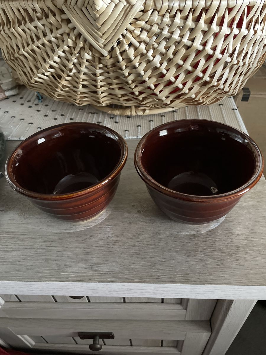 Two vintage bowls