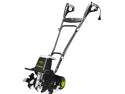 New in Box 12-Amp Corded Electric Garden Tiller and Soil Cultivator Machine