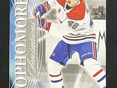 2025-26 Upper Deck Lane Hutson Sophomore Sensations Card #SO-2 Montreal Canadiens