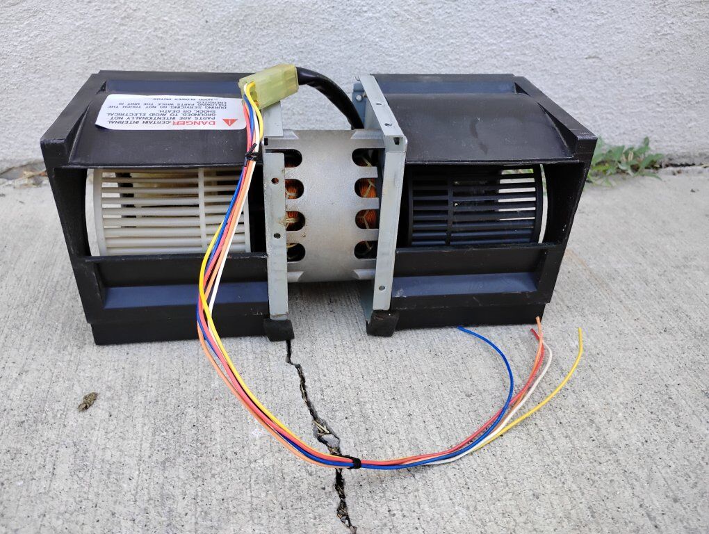 Sung Shin Dual Squirrel Cage High Volume Blower Fan Electric Motor