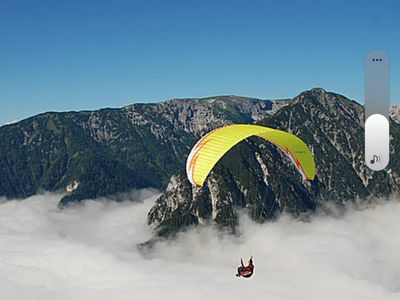 NOVA MENTOR 2 Paraglider - Size M (90-110kg Take-off) - Yellow/Orange Tandem Wing