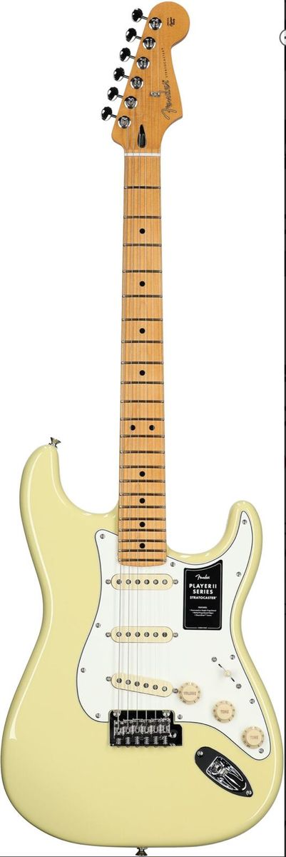 Fender Stratocaster Player II + Fender Ultra Noiseless Pickguard Upgrade