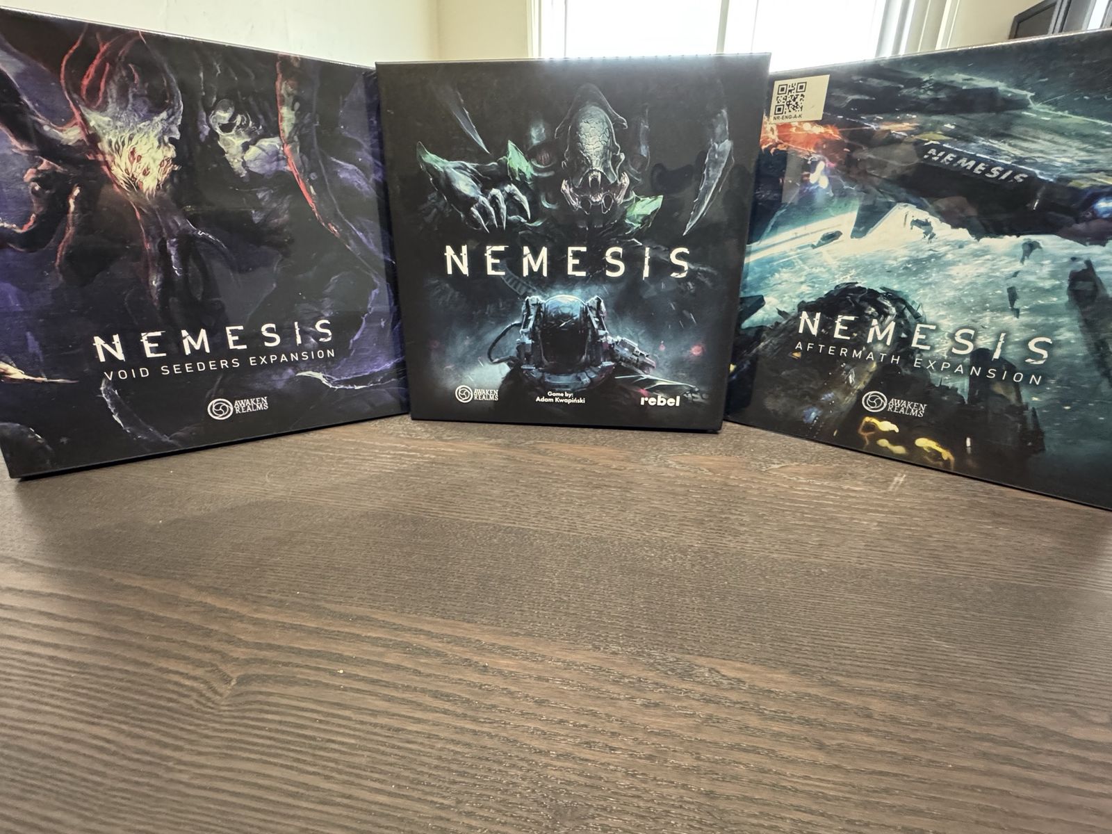 Nemesis board game with expansions