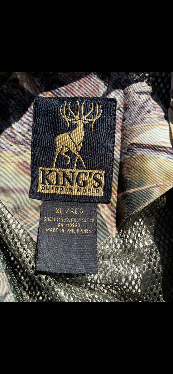 Kings Camo Rain Jacket XL