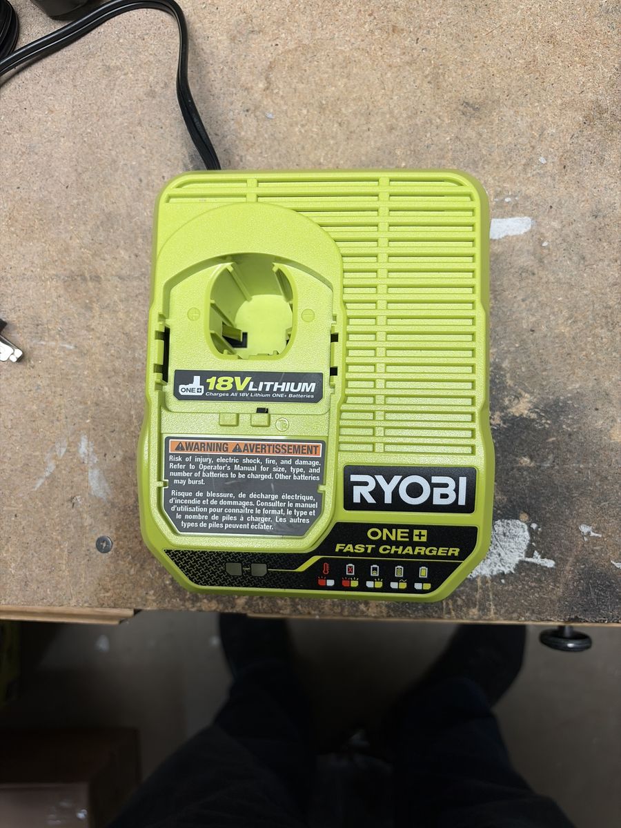New Ryobi 18v Fast Charger