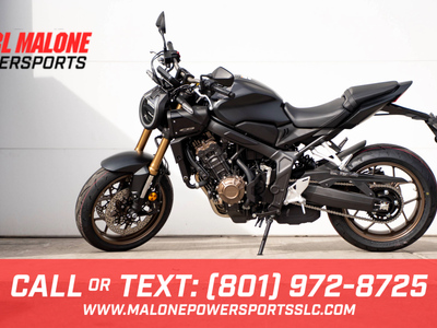 2026 Honda CB650R E-Clutch Matte Black Metallic -