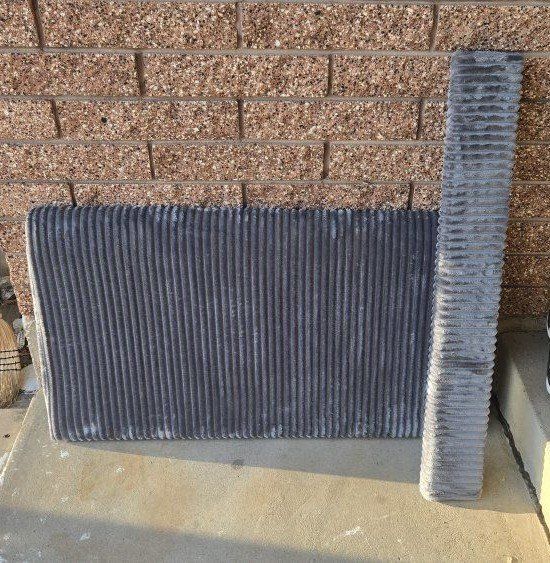 Headboard and footboard for twin bed