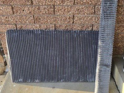 Headboard and footboard for twin bed