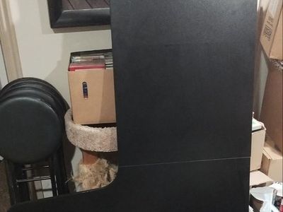 DESIGNA 60 Inch L Shaped Gaming Desk, Corner Computer Desk — $114 — Excellent Condition