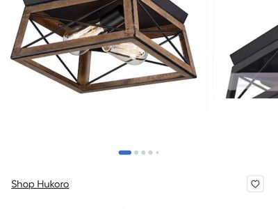 NEW Barnyard 2 Edison light fixtures $80 for all 4 - can sell 2 instead of 4 for $50