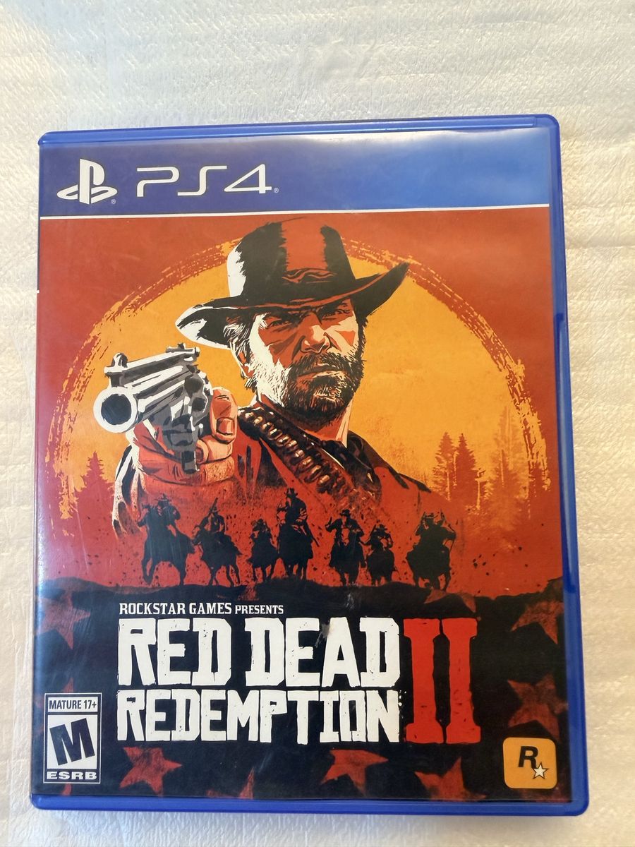 Red Dead Redemption 2 PS4 Game Rockstar Games Mature 17+