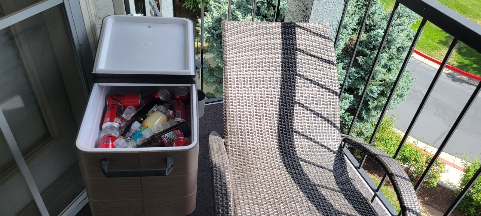 Premium allen + roth Rolling Patio Cooler (60-Quart)