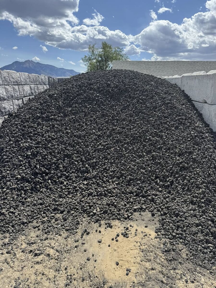 Black Lava Rock