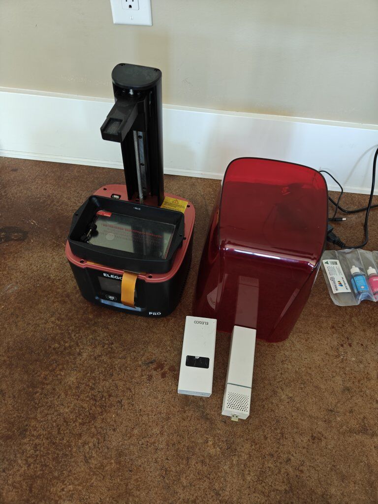 elegoo mars 3 pro(broken + extras(working)+resin