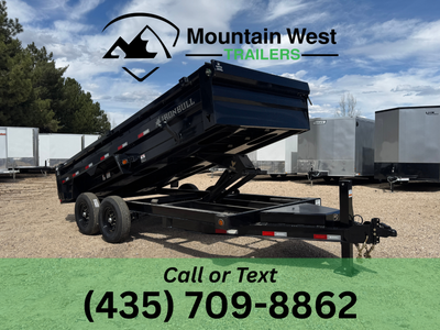 2026 Iron Bull 7X16-14.9K Dump Trailer w/ 2ft Sides