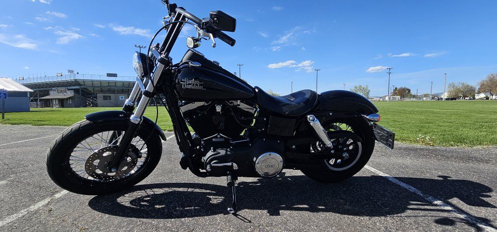 Harley-Davidson Dyna Street Bob - 103ci Engine, Black - 6,541 Miles