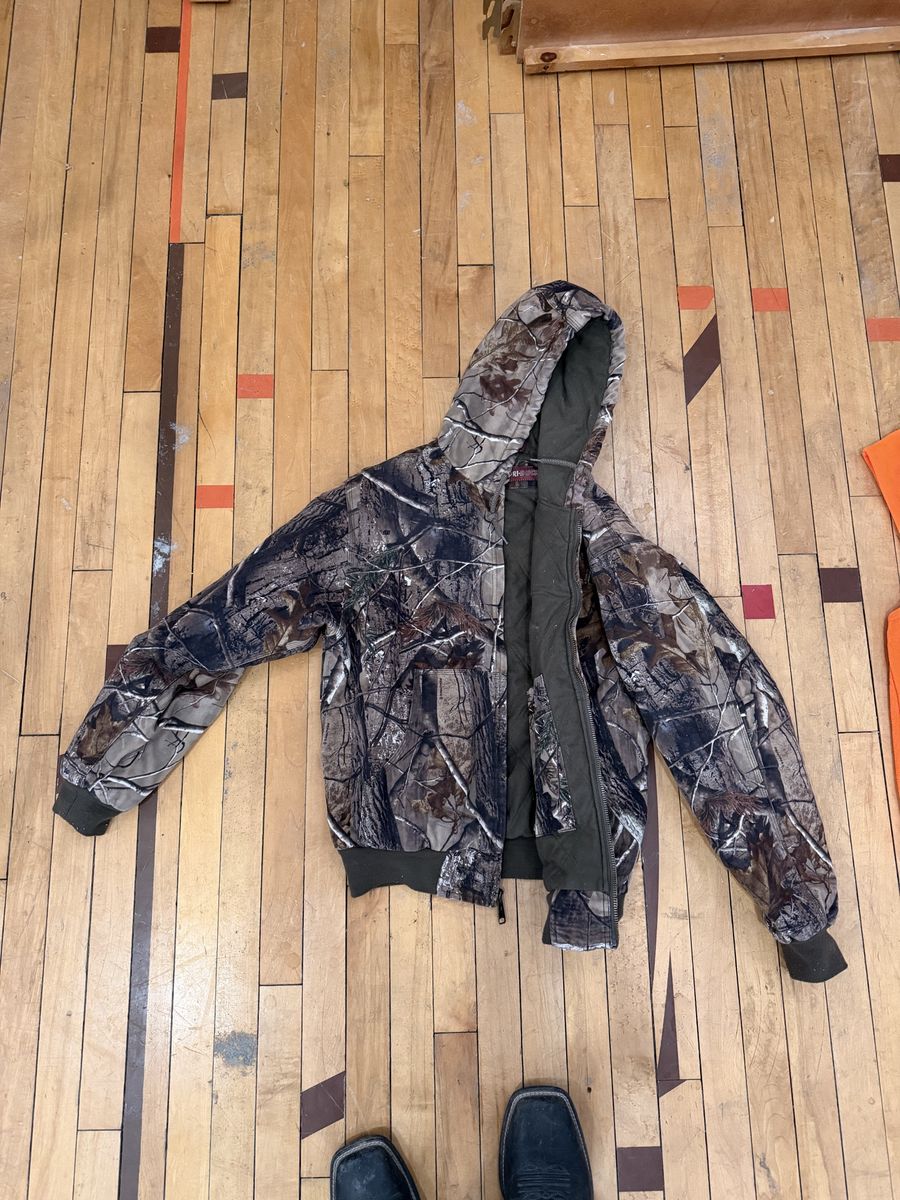 Dri-Duck Realtree Camo Hooded Jacket - Men's Size Large