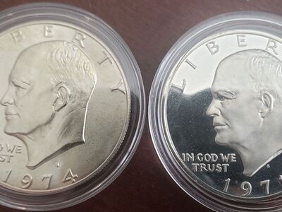 40% Silver Eisenhower coins Mint State or Proof