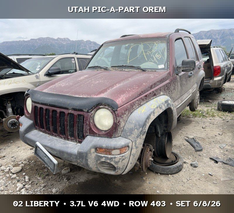 2002 Jeep Liberty Parts - UTPAP Orem