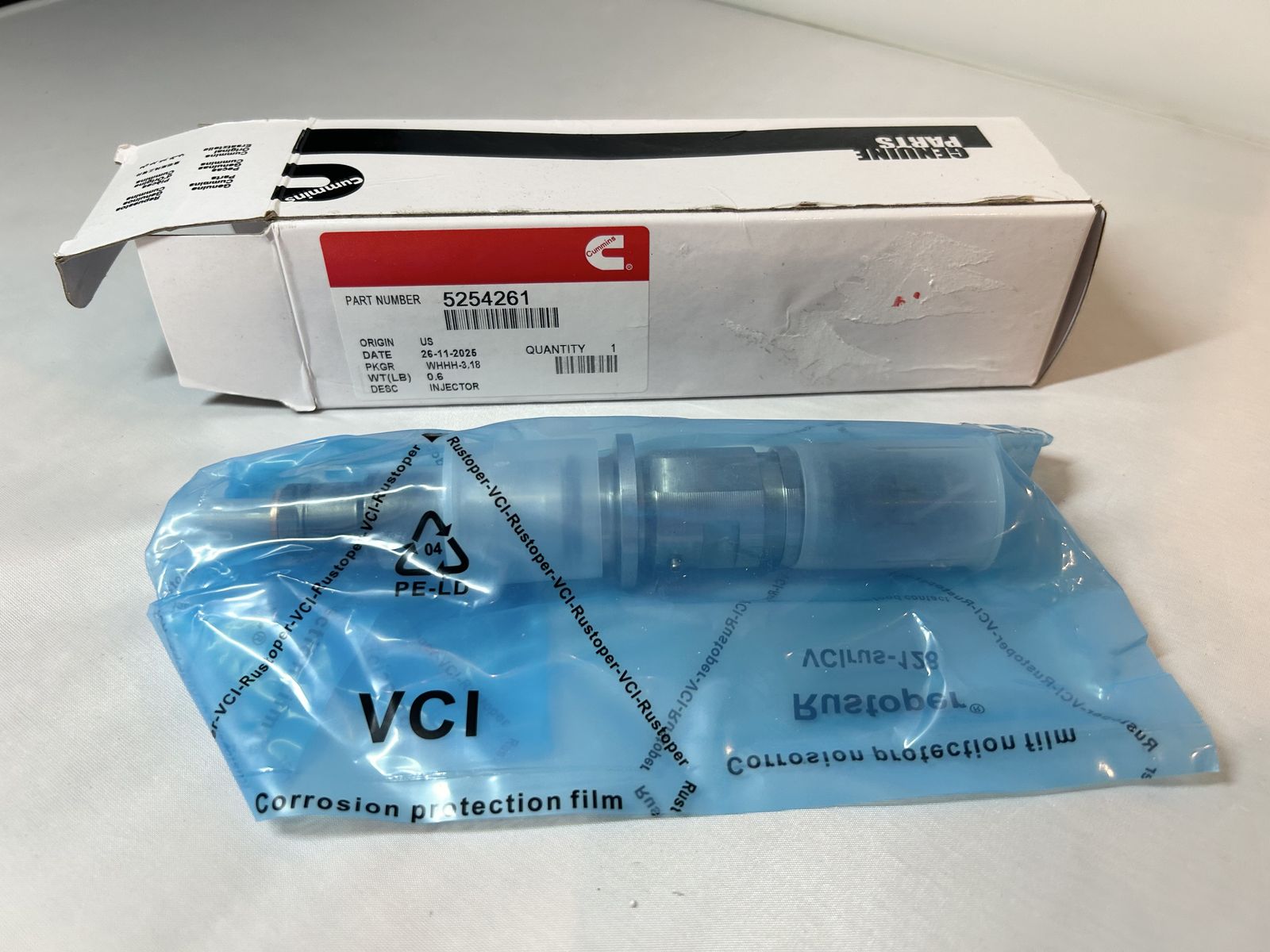 New Cummins Fuel Injector 5254261 ISB 6.7L