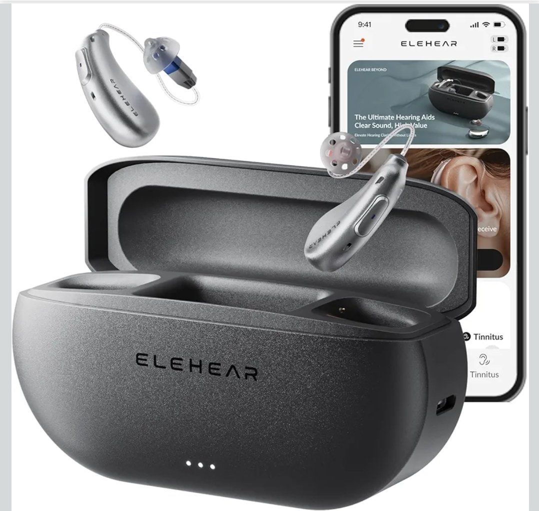 ELEHEAR-Beyond OTC Hearing Aids 2 Pair Available